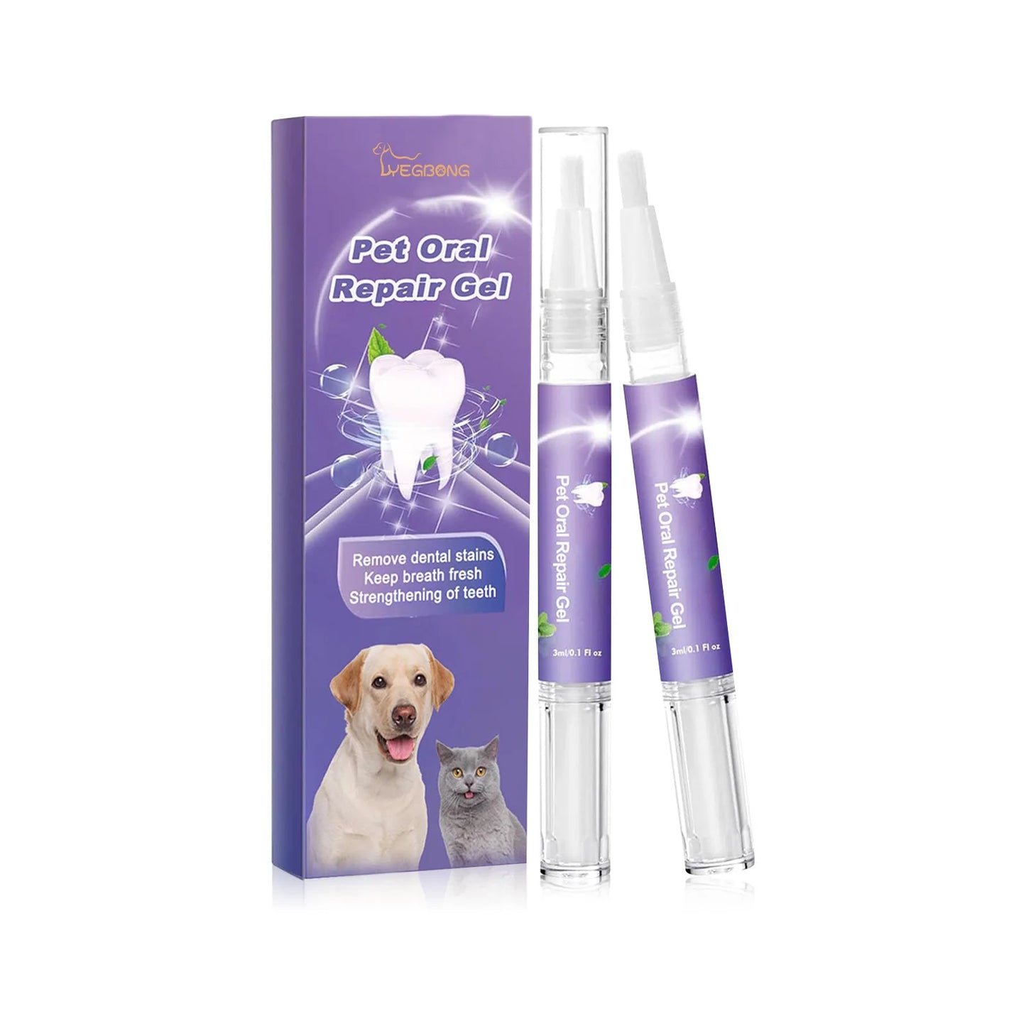 Pet Dental Gel — Fight Tartar & Bad Breath Without Brushing