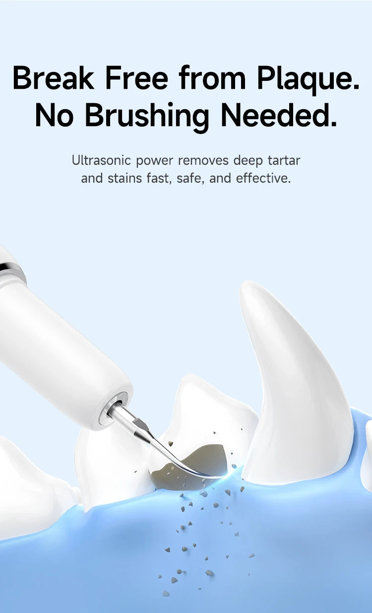 Ultrasonic Pet Dental Scaler — Vet-Style Plaque Removal at Home