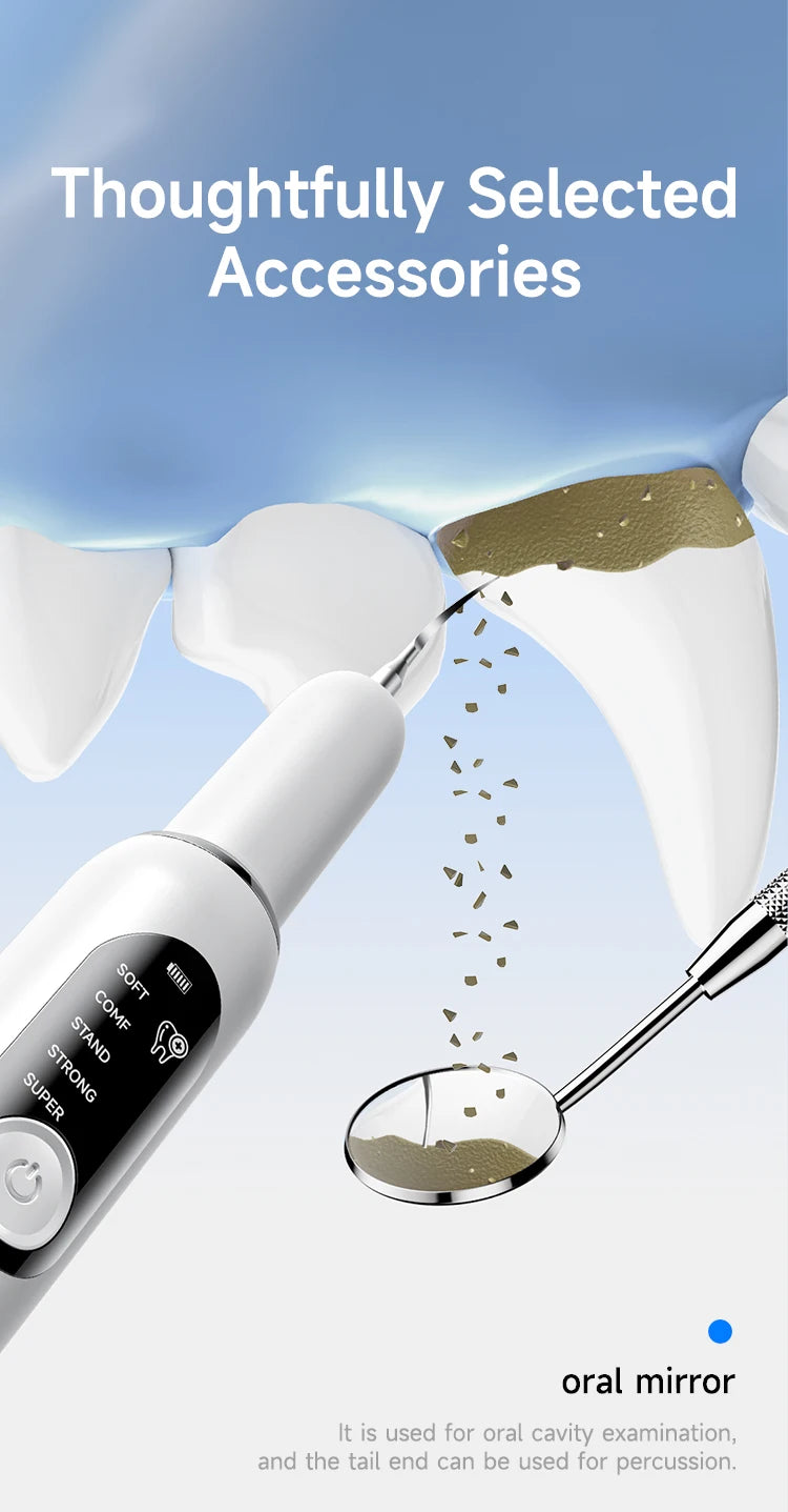 Ultrasonic Pet Dental Scaler — Vet-Style Plaque Removal at Home
