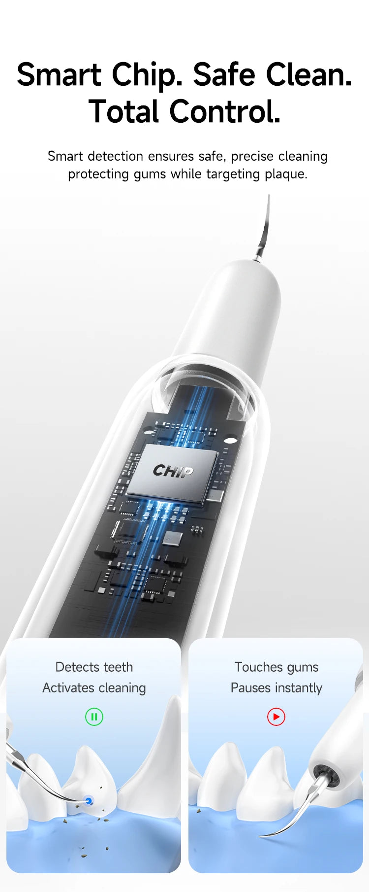 Ultrasonic Pet Dental Scaler — Vet-Style Plaque Removal at Home