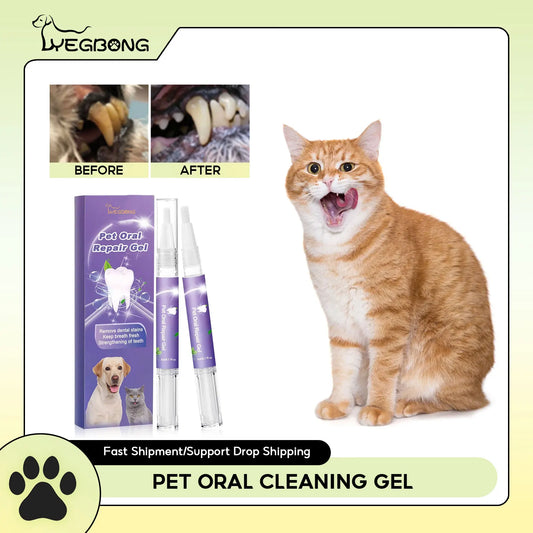 Pet Dental Gel — Fight Tartar & Bad Breath Without Brushing