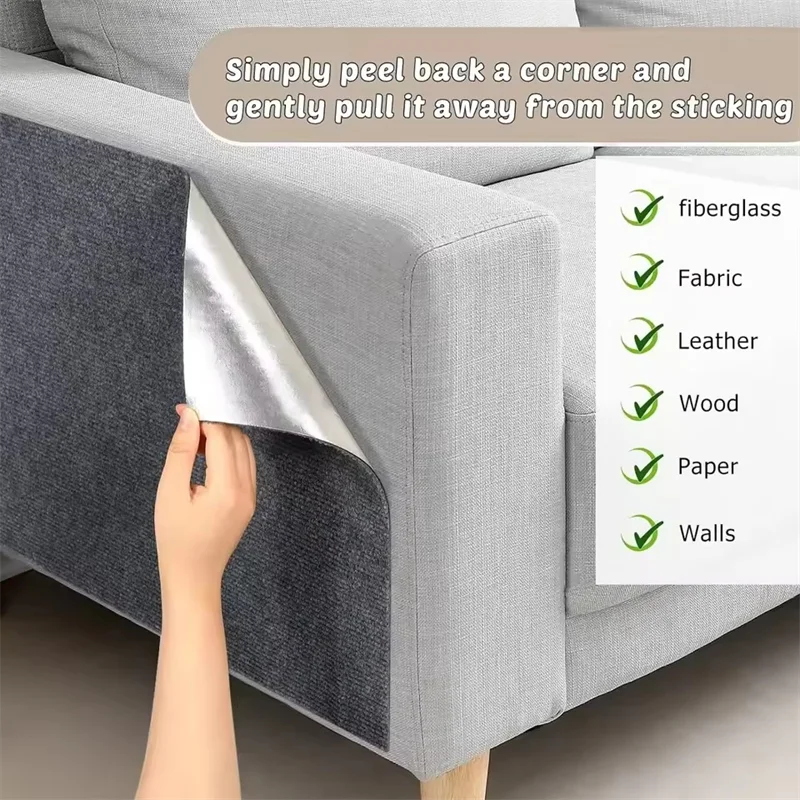 Self-Adhesive Cat Scratch Guard — Protect Your Sofa in Minutes