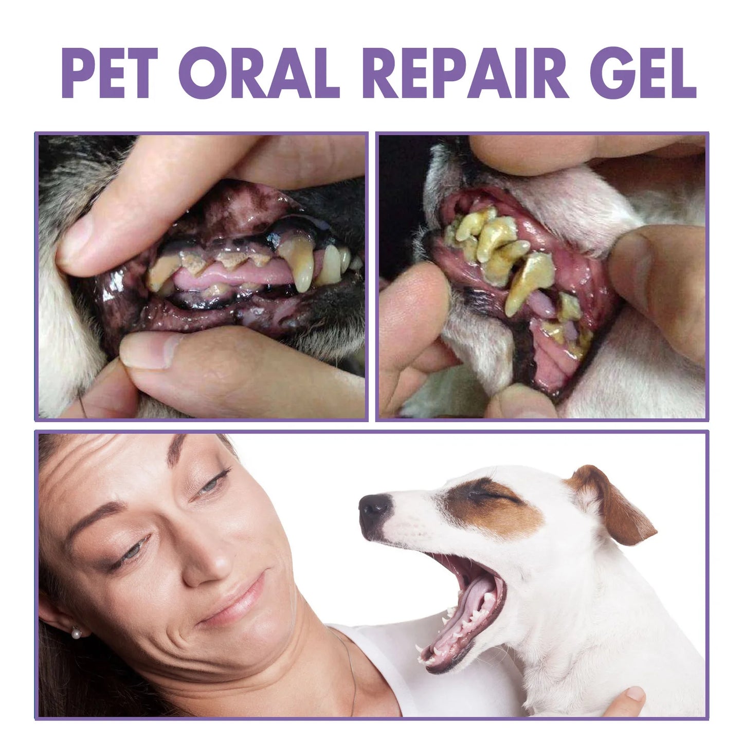 Pet Dental Gel — Fight Tartar & Bad Breath Without Brushing