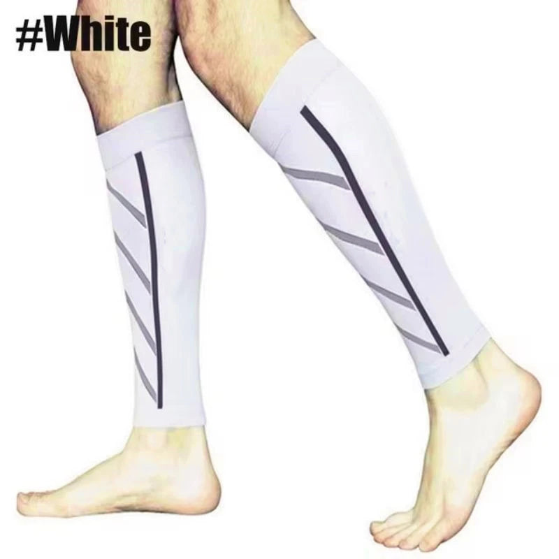 1 Pair Compression Calf Sleeves Running Leg Compression Sleeve Compression Socks for Shin Splint For Men Women 20-30mmHg