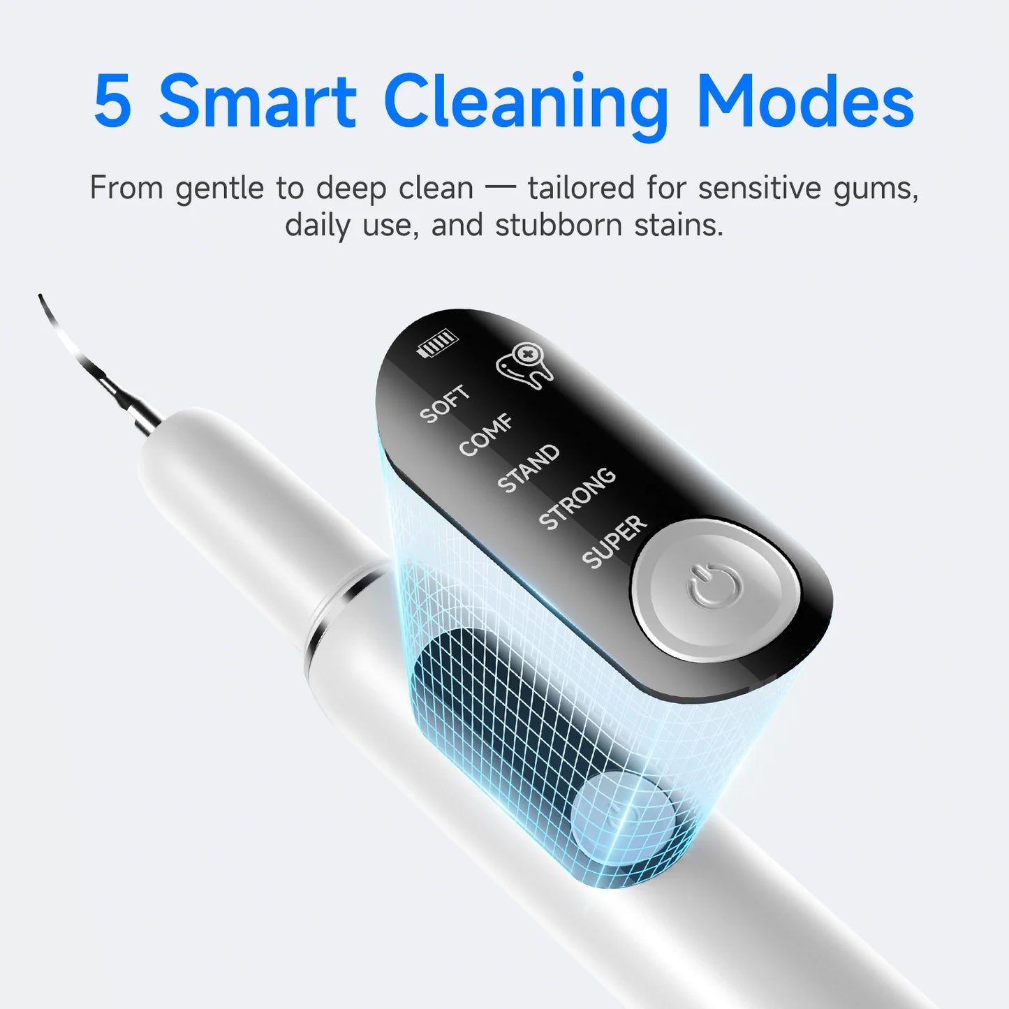 Ultrasonic Pet Dental Scaler — Vet-Style Plaque Removal at Home